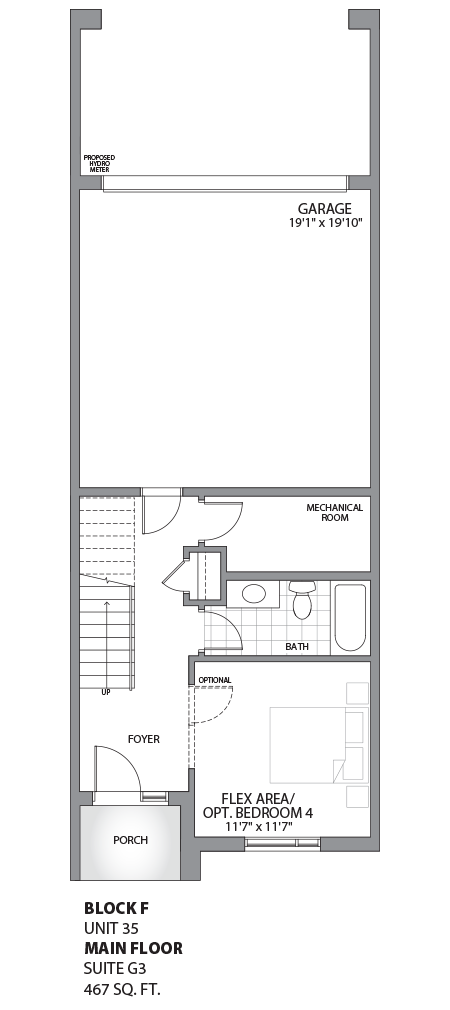 Floorplan -  - Ground floor
