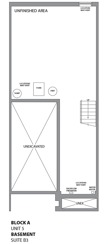 Floorplan -  - unit5-Basement