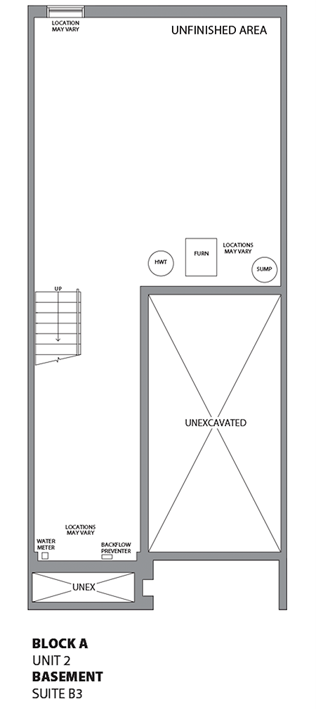 Floorplan - UNIT 2 - unit2-Basement