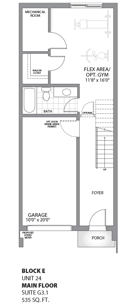 Floorplan - UNIT 24 - Ground floor
