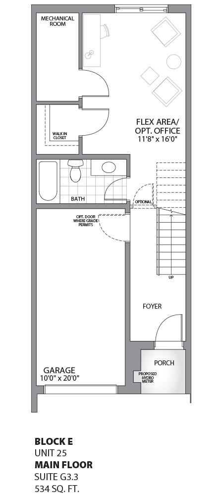 Floorplan - UNIT 25 - Ground floor