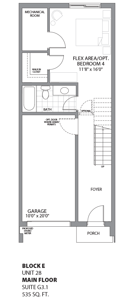 Floorplan - UNIT 28 - Ground floor