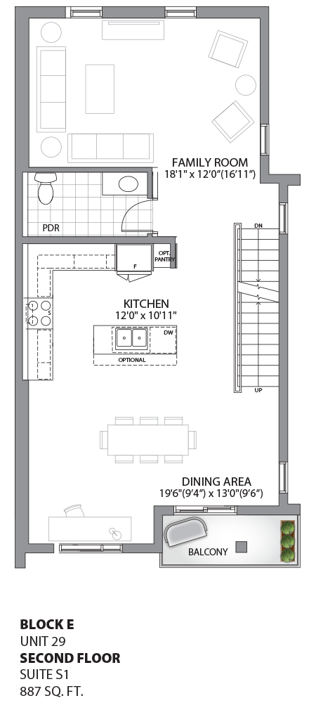 Floorplan - UNIT 29 - Second Floor