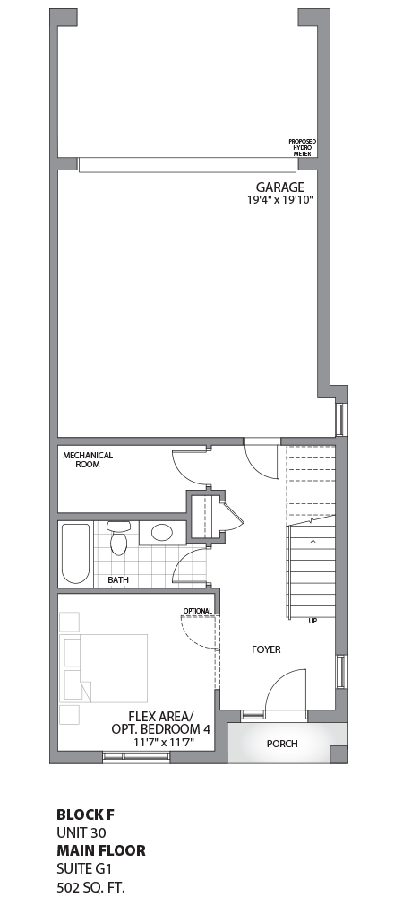 Floorplan - UNIT 30 - Ground floor