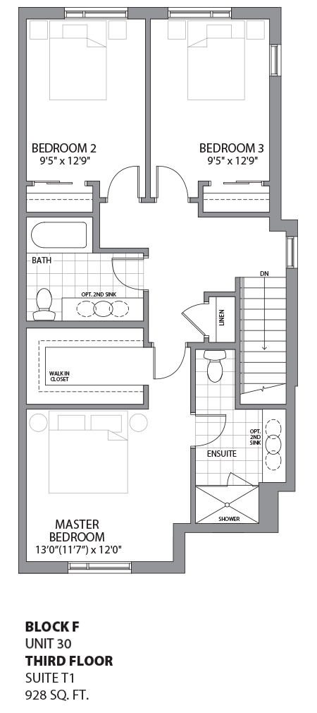 Floorplan - UNIT 30 - unit30-Third Floor