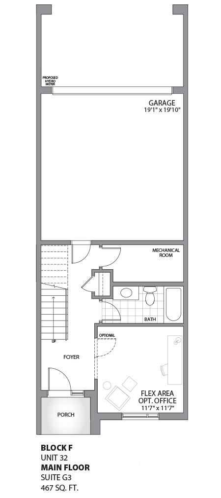Floorplan - UNIT 32 - Ground floor