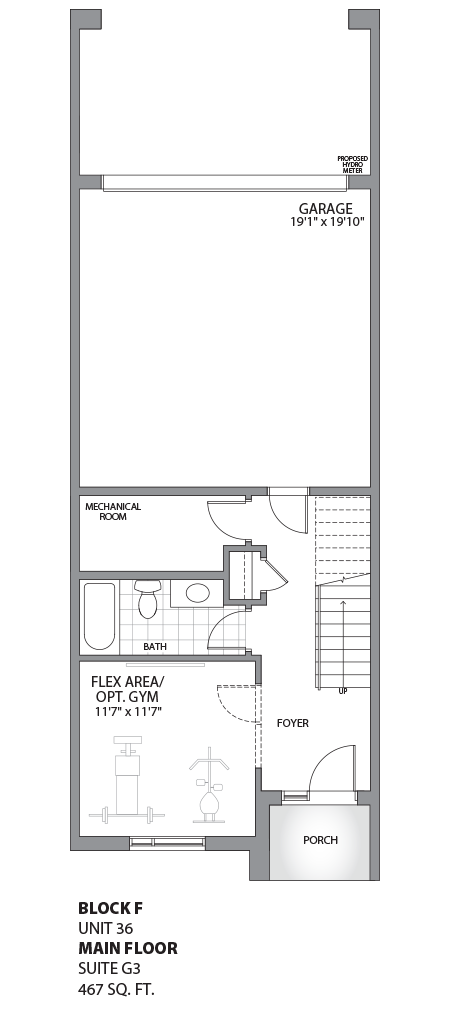Floorplan - UNIT 36 - Ground floor