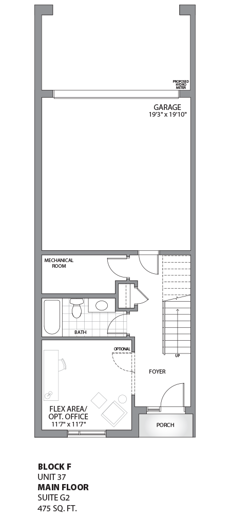 Floorplan - UNIT 37 - Ground floor