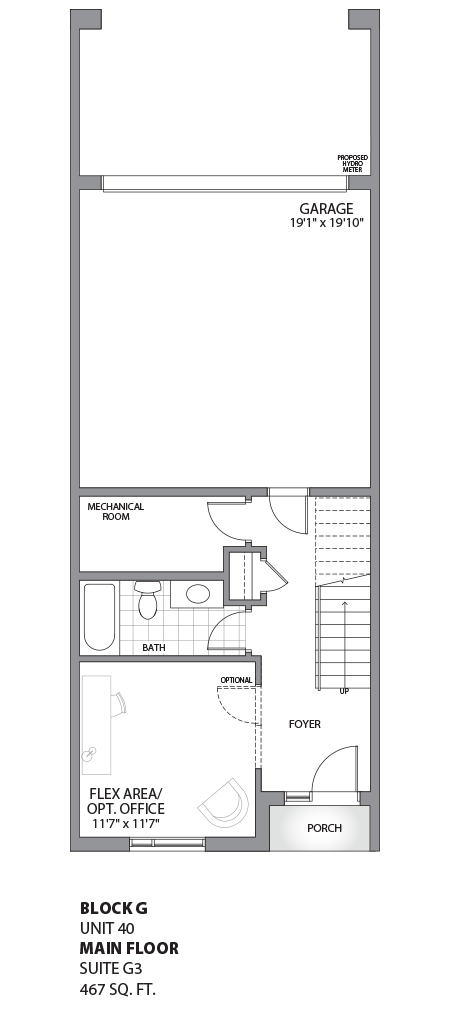 Floorplan - UNIT 40 - Ground floor