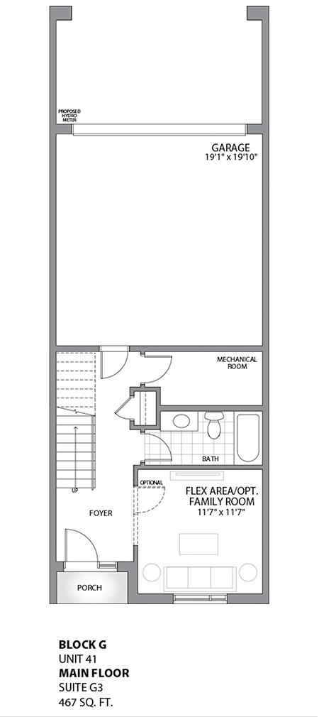 Floorplan - UNIT 41 - Ground floor