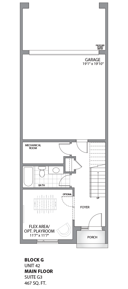 Floorplan - UNIT 42 - Ground floor