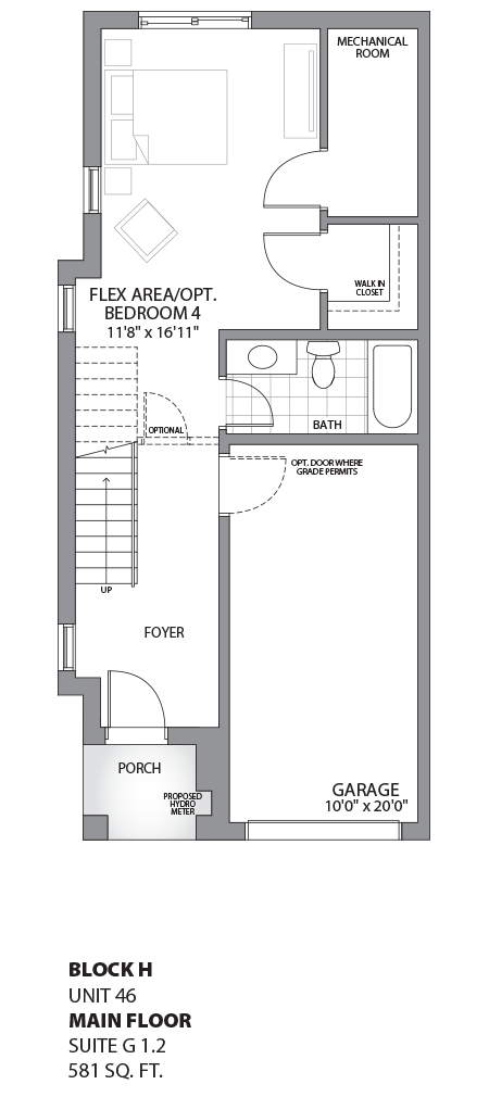 Floorplan - UNIT 46 - Ground floor