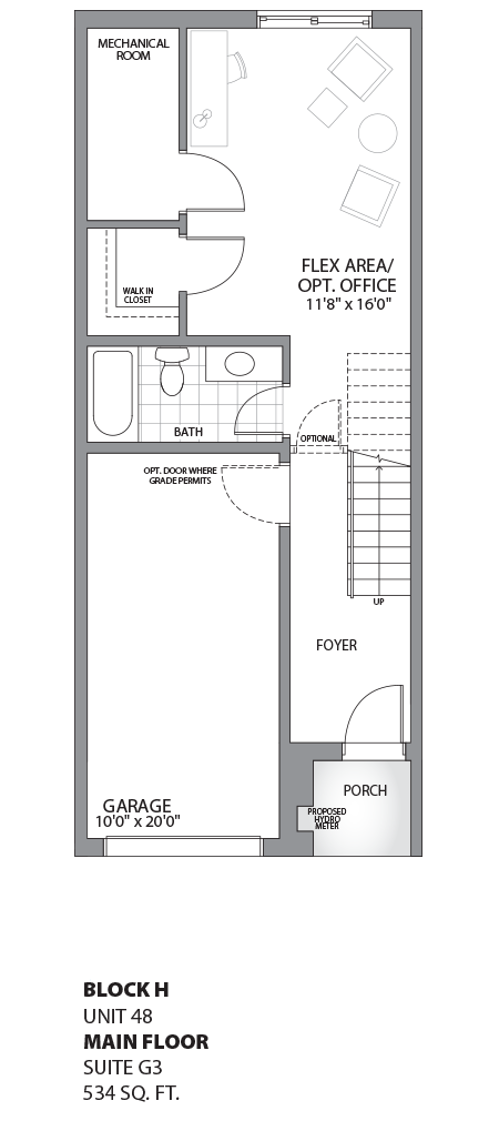 Floorplan - UNIT 48 - Ground floor