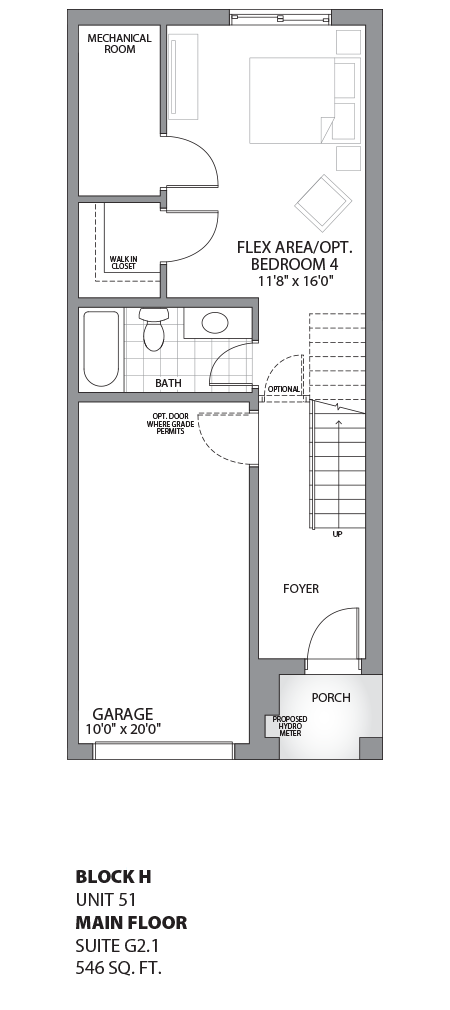 Floorplan - UNIT 51 - Ground floor