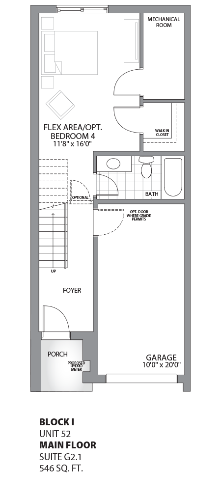 Floorplan - UNIT 52 - Ground floor