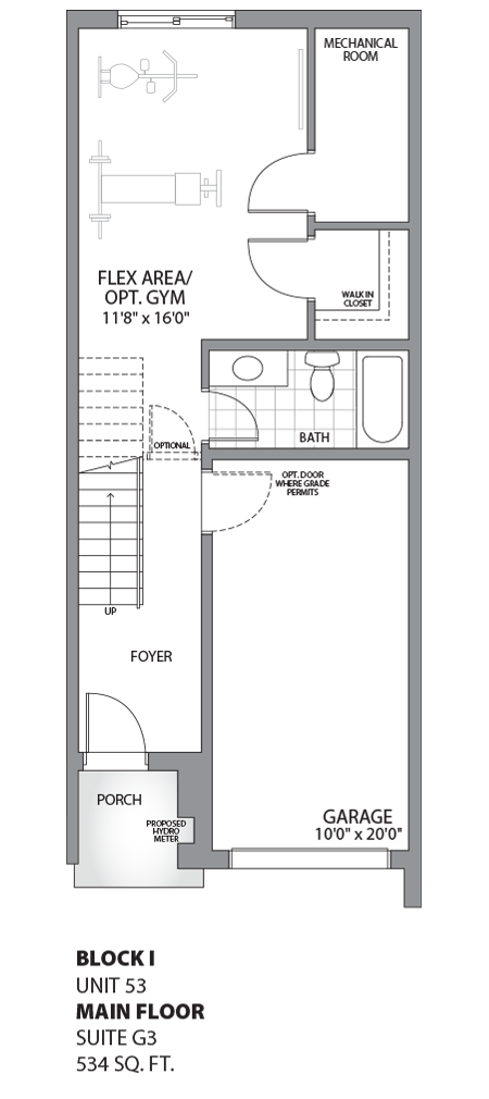 Floorplan - UNIT 53 - Ground floor