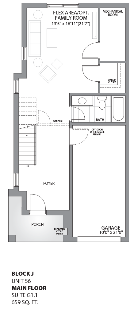 Floorplan - UNIT 56 - Ground floor