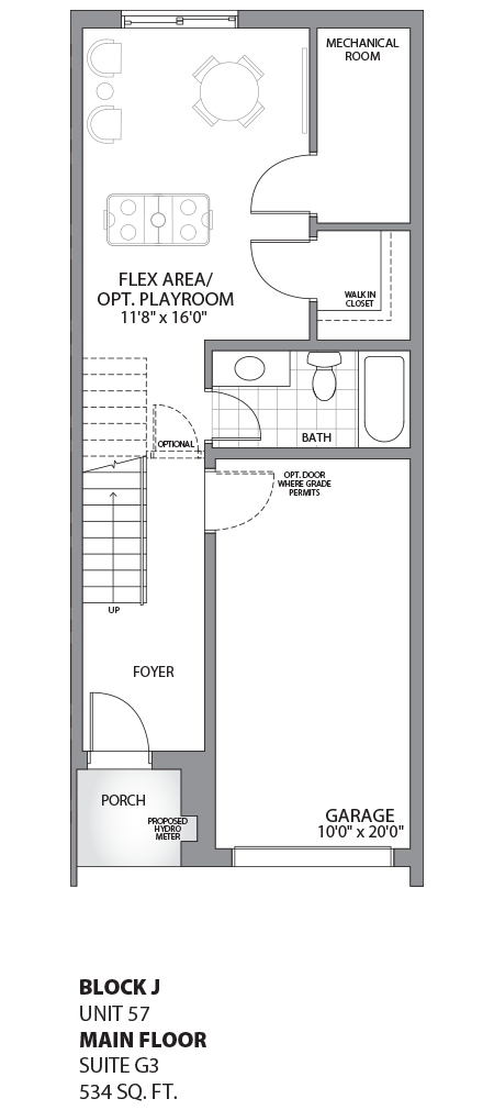 Floorplan - UNIT 57 - Ground floor