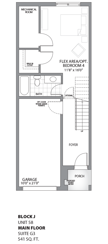 Floorplan - UNIT 58 - Ground floor