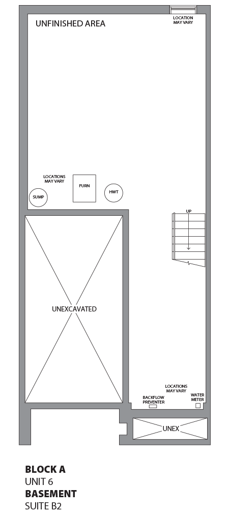 Floorplan - UNIT 6 - unit6-Basement