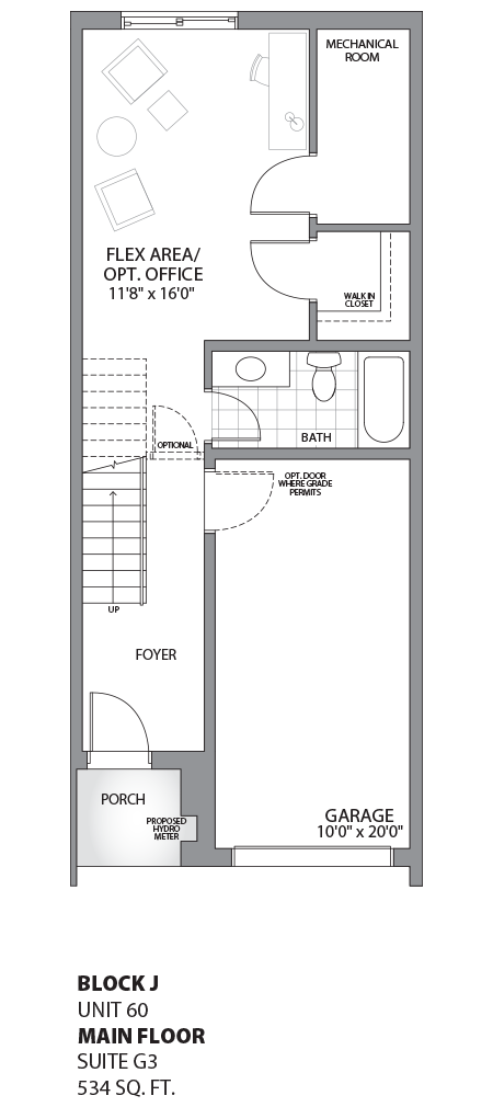 Floorplan - UNIT 60 - Ground floor