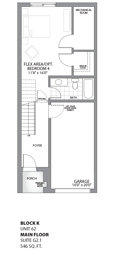 Floorplan - UNIT 62 - Ground floor
