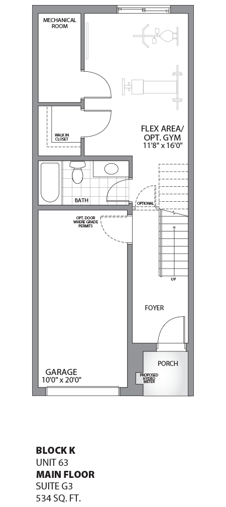 Floorplan - UNIT 63 - Ground floor
