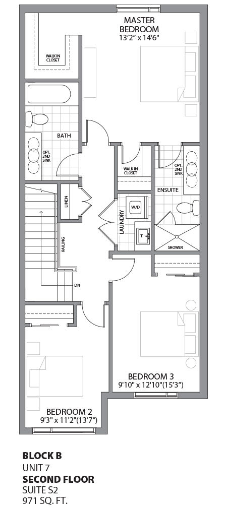 Floorplan - UNIT 7 - Second Floor