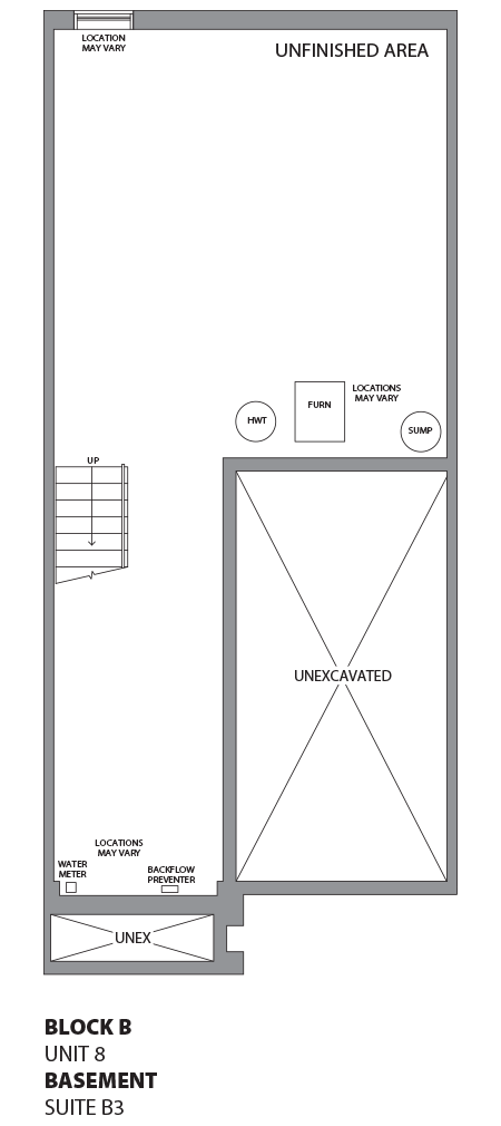 Floorplan - UNIT 8 - unit8-Basement