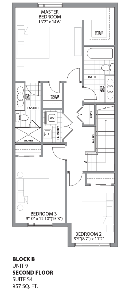 Floorplan - UNIT 9 - Second Floor